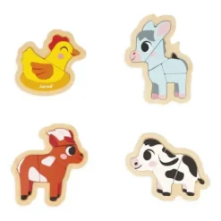 Janod Puzzles Bois<Puzzles Evolutifs Animaux De La Ferme