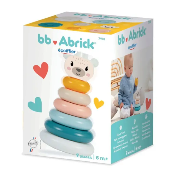 Abrick Jouets À Emboîter, À Empiler<Pyramide Culbuto Ourson