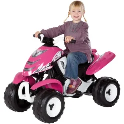 Smoby Quads Électriques<Quad Electronique X Power Carbone - 2 Roues Motrices - Autonomie Batterie 2 Heures - 6V