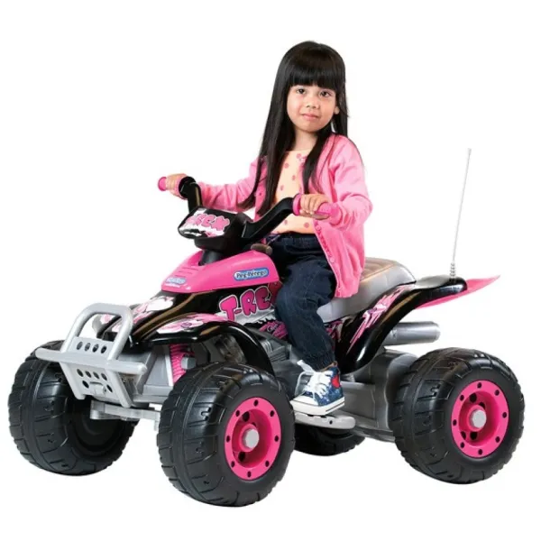 Peg Perego Quads Électriques<Quad T-Rex Rose