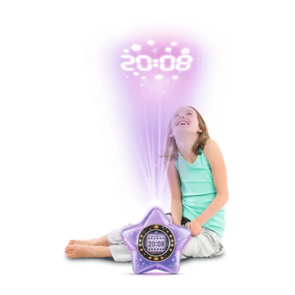VTech Radios Réveil<Radio Réveil Projecteur Kidimagic Starlight Violet