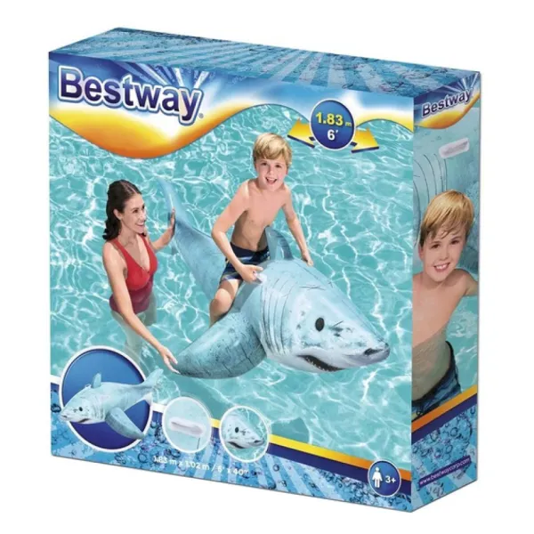 Bestway Bouées Jeux Gonflables Et Piscines<Requin Gonflable 183 Cm