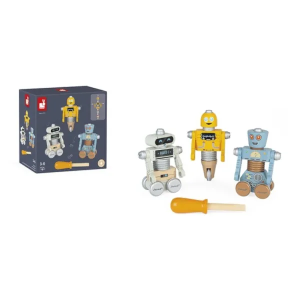 Janod Robots<Robots Brico Kids