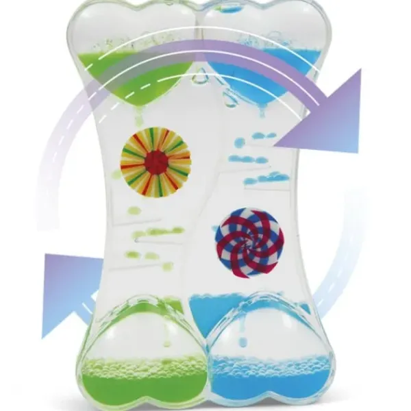 Microplanet Jeux Scientifiques<Sablier Liquide Coeur
