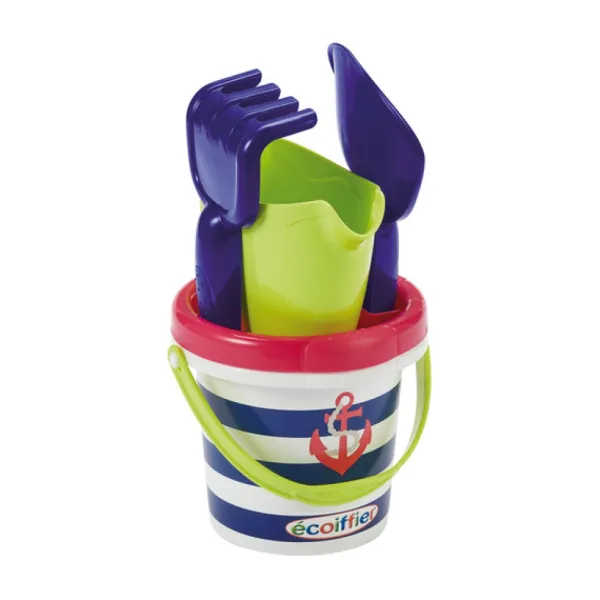 Ecoiffier Jeux De Plage<Seau Garni Décor Marin 12 Cm