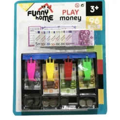 Funny Home Faire Comme Les Grands<Set De Billets Et Pieces De Monnaie Pour Marchande