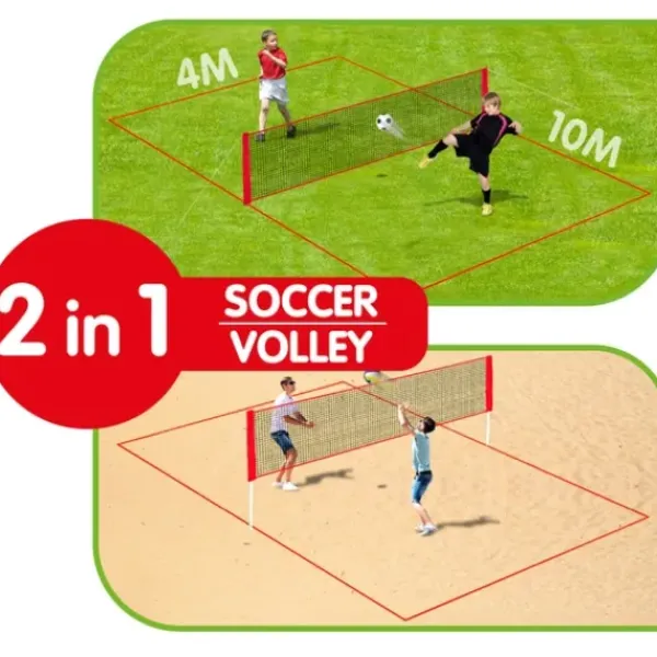 SUN and SPORT Cages Et Ballons De Foot<Set Foot Et Volley