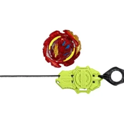 Hasbro Jeux De Récréation<Starter Pack Beyblade Burst Quadstrike - Toupie Stellar Hyperion H8 Et Lanceur