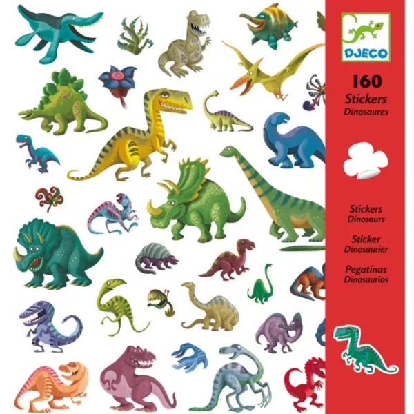 Djeco Découpage, Collage, Pliage<Stickers Dinosaures