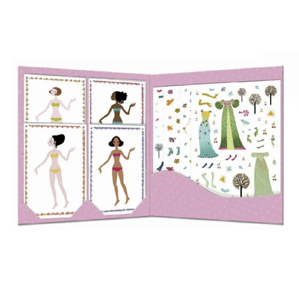 Djeco Découpage, Collage, Pliage<Stickers Robes Des 4 Saisons