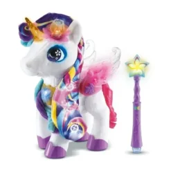 VTech Peluches Interactives<Styla, Ma Licorne Maquillage Magique