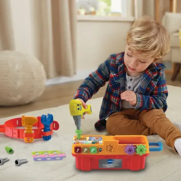 VTech Faire Comme Les Grands<Super Boite A Outils Interactive