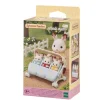 Sylvanian Families Heros & Univers< - 5533 - La Poussette Des Triples
