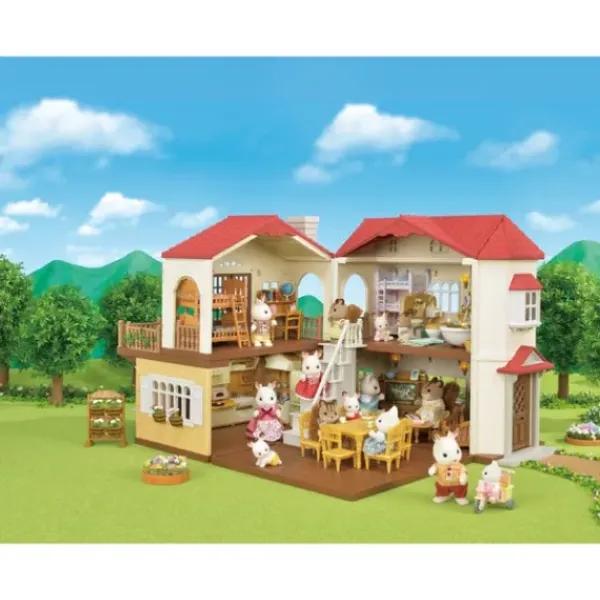Sylvanian Families Heros & Univers< - 5302 - La Grande Maison Eclairee