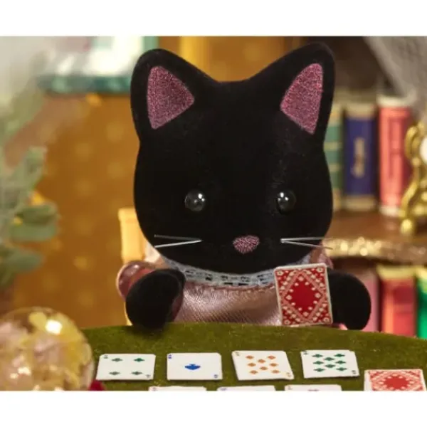 Sylvanian Families Heros & Univers< - 5530 - La Famille Chat Magicien