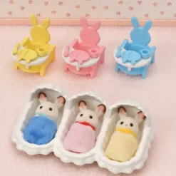Sylvanian Families Heros & Univers< - 5532 - Les Triples Et Accessoires De Puericulture
