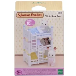 Sylvanian Families Heros & Univers< - 4448 - Les Lits Superposes A 3 Couchettes Bebes