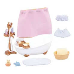 Sylvanian Families Heros & Univers<- 5022- Baignoire Et Douche