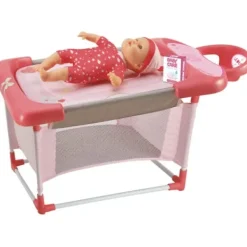 LOVE BEBE Accessoires Poupons<Table A Langer Poupon 6 Accessoires - Nursery 3 En 1