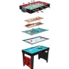 Rusher Baby-Foot<Table Multi Jeux 12 En 1 - Baby Foot Billard Et Jeux De Société