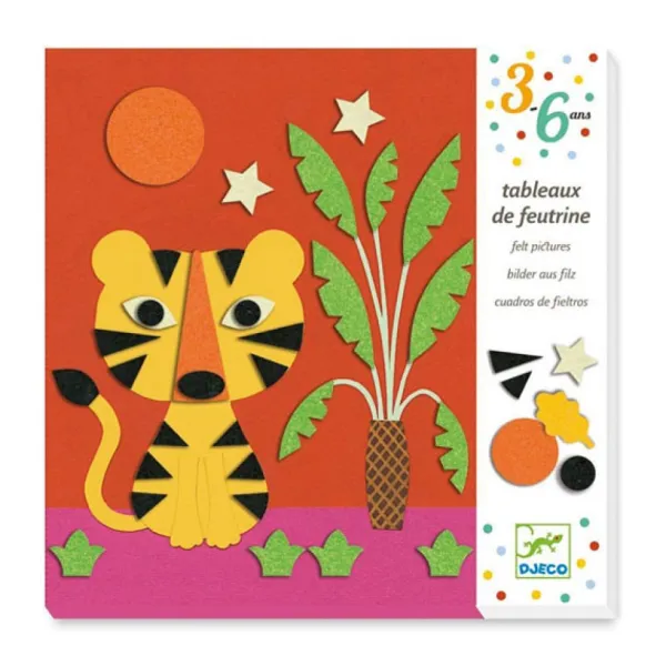 Djeco Découpage, Collage, Pliage<Tableaux De Feutrine Douce Nature