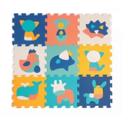 Ludi Coffret Cadeaux, Naissance<Tapis Dalles Animaux Avec Rouleau Et Balles