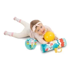 Ludi Coffret Cadeaux, Naissance<Tapis Dalles Animaux Avec Rouleau Et Balles
