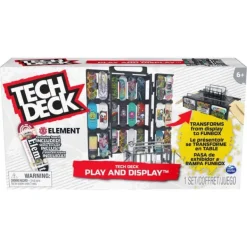 Spin Master Jeux De Récréation<Tech Deck - Coffret Transformable Play & Display - Mini Skate