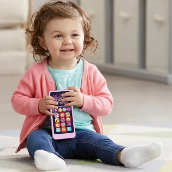 VTech Ordinateurs Et Jeux Interactifs<Telephone Educatif Emoti'Fun Rose