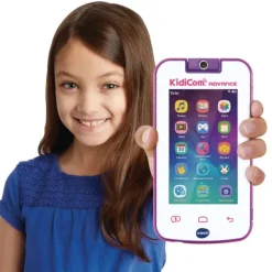VTech Tablettes Et Téléphones<Telephone Kidicom Advance Blanc Et Rose