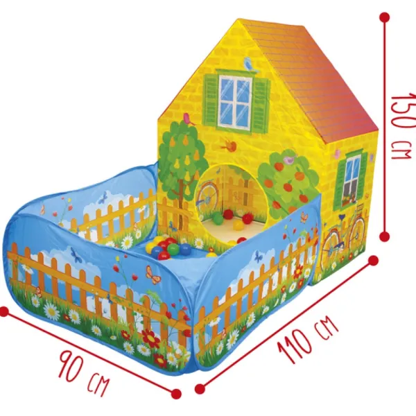 SUN and SPORT Cabanes Et Maisonnettes<Tente De Jardin A Balles