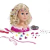 Miss Fashion Têtes À Coiffer<Tete A Coiffer Et A Maquiller Avec Accessoires Et Stickers - 33 Cm
