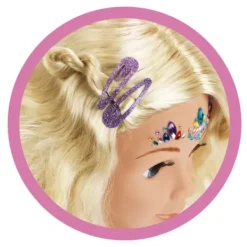 Miss Fashion Têtes À Coiffer<Tete A Coiffer Et A Maquiller Avec Accessoires Et Stickers - 33 Cm