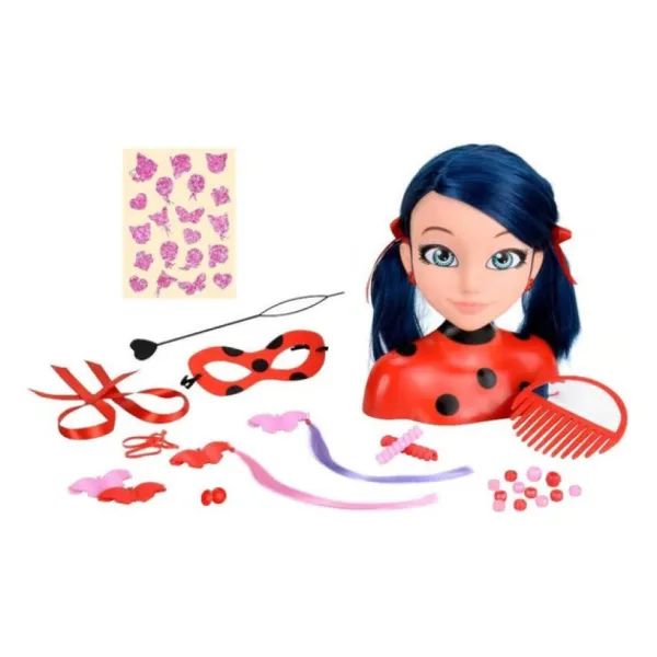 Bandai Coiffure & Maquillage<Tete A Coiffer Lady Bug Miraculous