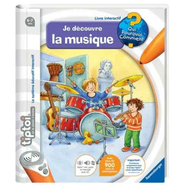 Ravensburger Découvrir Le Monde<Tiptoi® - Je Découvre La Musique