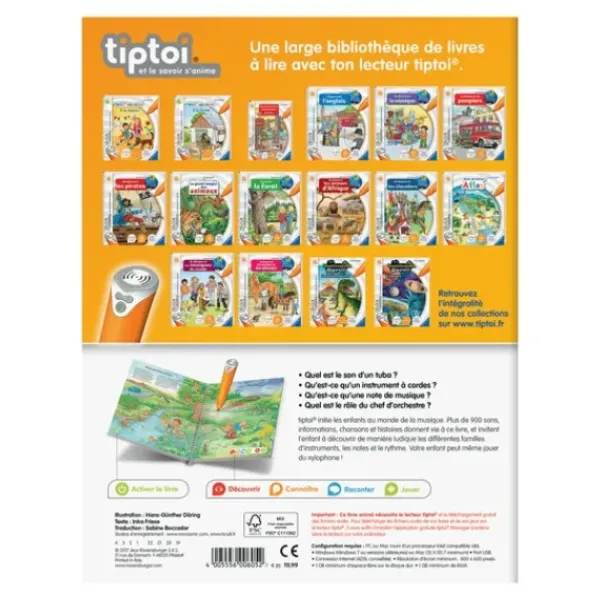 Ravensburger Découvrir Le Monde<Tiptoi® - Je Découvre La Musique