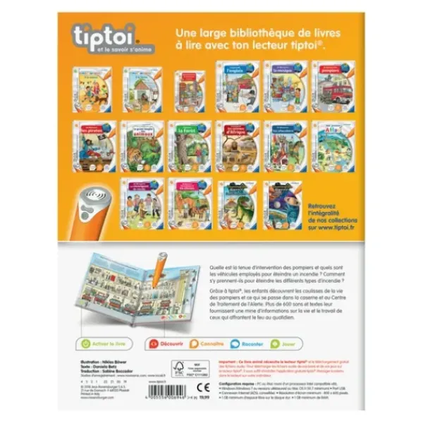 Ravensburger Découvrir Le Monde<Tiptoi® - Je Découvre Les Pompiers
