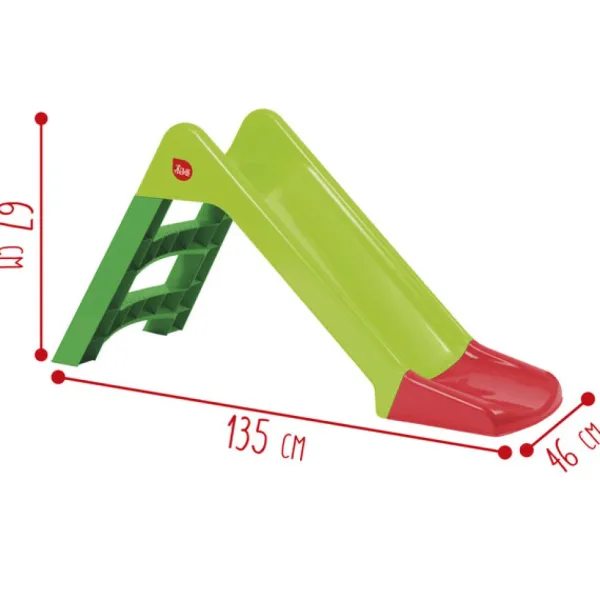 SUN and SPORT Toboggans<Toboggan En Plastique Vert