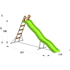 Trigano Toboggans<Toboggan Pyrou 3,32 M