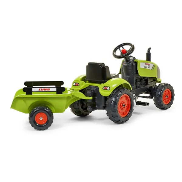 Falk Tracteurs À Pédales<Tracteur A Pedales Claas Avec Remorque