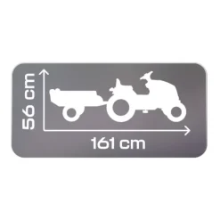 Smoby Tracteurs À Pédales<Tracteur-Stronger-Xxl-Avec-Remorque