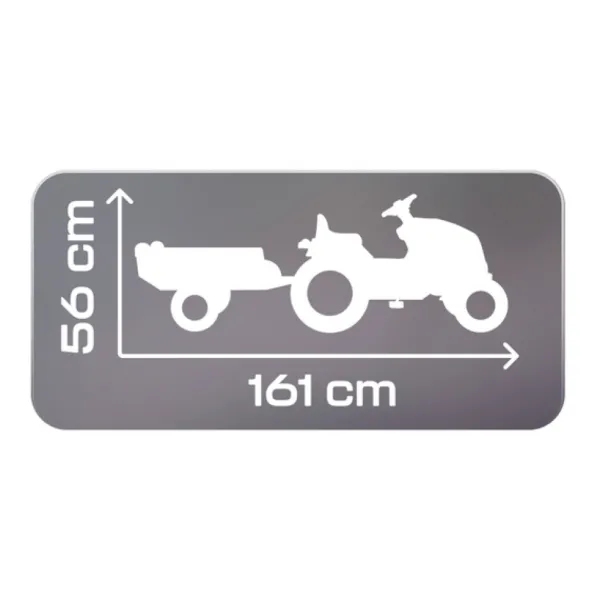 Smoby Tracteurs À Pédales<Tracteur-Stronger-Xxl-Avec-Remorque