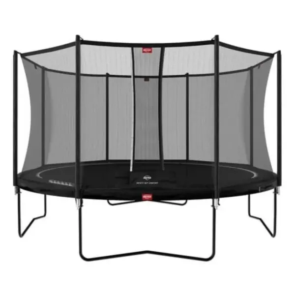 Exit Toys Trampolines<Trampoline Enterre Dynamic 427Cm Avec Dalles