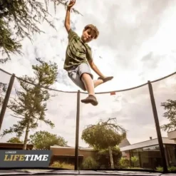 Exit Toys Trampolines<Trampoline Enterre Dynamic 427Cm Avec Dalles
