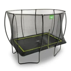 Exit Toys Trampolines<Trampoline Enterre Silhouette 2,44 M Avec Filet Vert