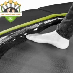 Exit Toys Trampolines<Trampoline Enterre Silhouette 2,44 M Avec Filet Vert