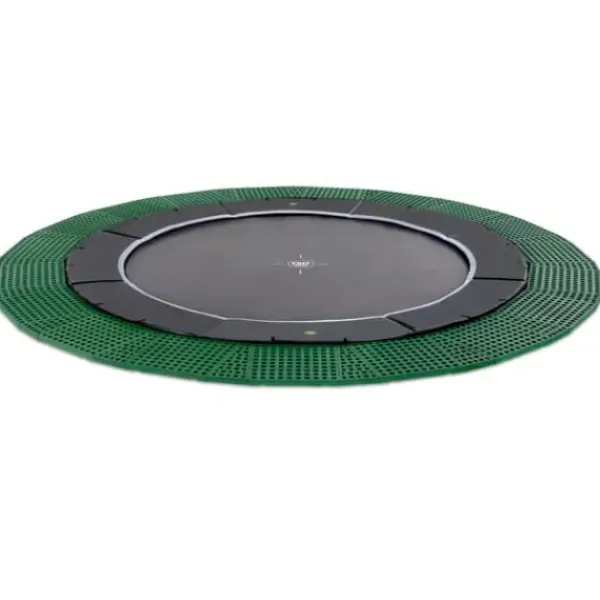 Exit Toys Trampolines<Trampoline Silhouette Enterre 153 X 214 Cm Noir