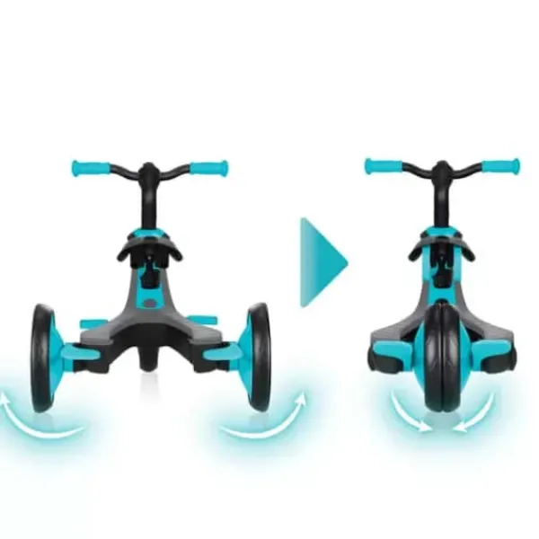 Smoby Tricycles<Tricycle Baby Balade 2 - Tricycle Evolutif Avec Roues Silencieuses - Dispositif Roue Libre - Vert