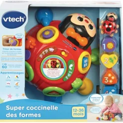 VTech Jouets À Emboîter, À Empiler<Trieur De Formes - Super Coccinelle Des Formes