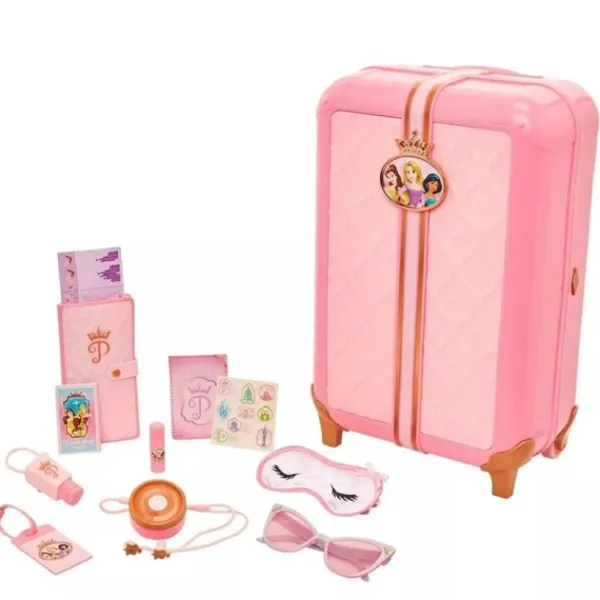Jakks Pacific Bagages Et Papeterie<Valise A Roulettes Deluxe Disney Princesses - Style Collection
